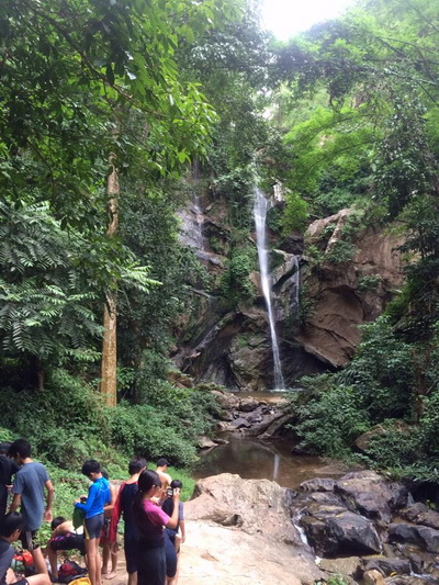 mok fa waterfall, mork fa waterfall, chiang mai attractions