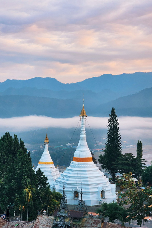 phra that doi kong mu temple, phra that doi kong mu, wat phra that doi kong mu, doi kong mu temple, wat doi kong mu