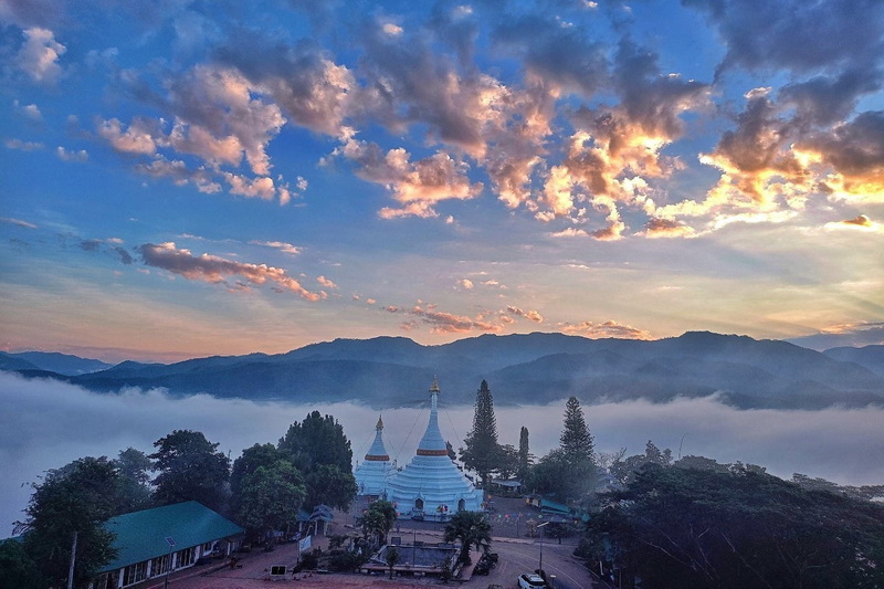 doi kong mu temple, phrathat doi kong mu, wat doi kong mu