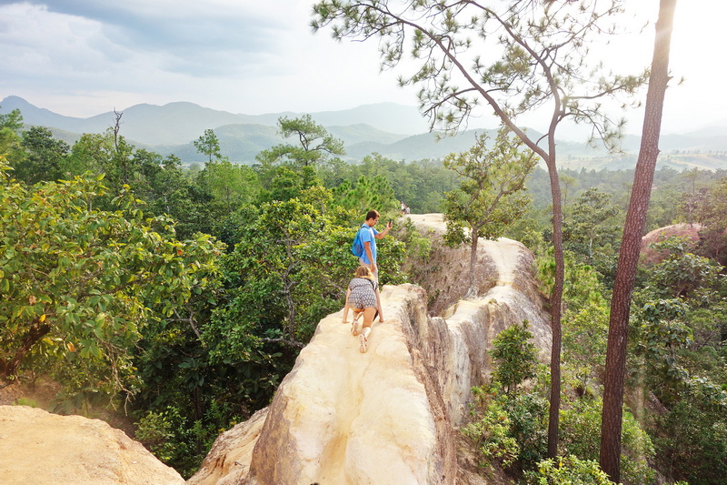 pai canyon, kong lan, sunset in pai, canyon in pai, konglan pai canyon, kong lan, sunset in pai, canyon in pai, konglan