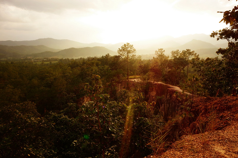 pai canyon, kong lan, sunset in pai, canyon in pai, konglan pai canyon, kong lan, sunset in pai, canyon in pai, konglan