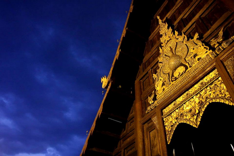 wat phan tao, phan tao temple, wat pan tao, pan tao temple, important temples in chiang mai, chiang mai tourist attractions