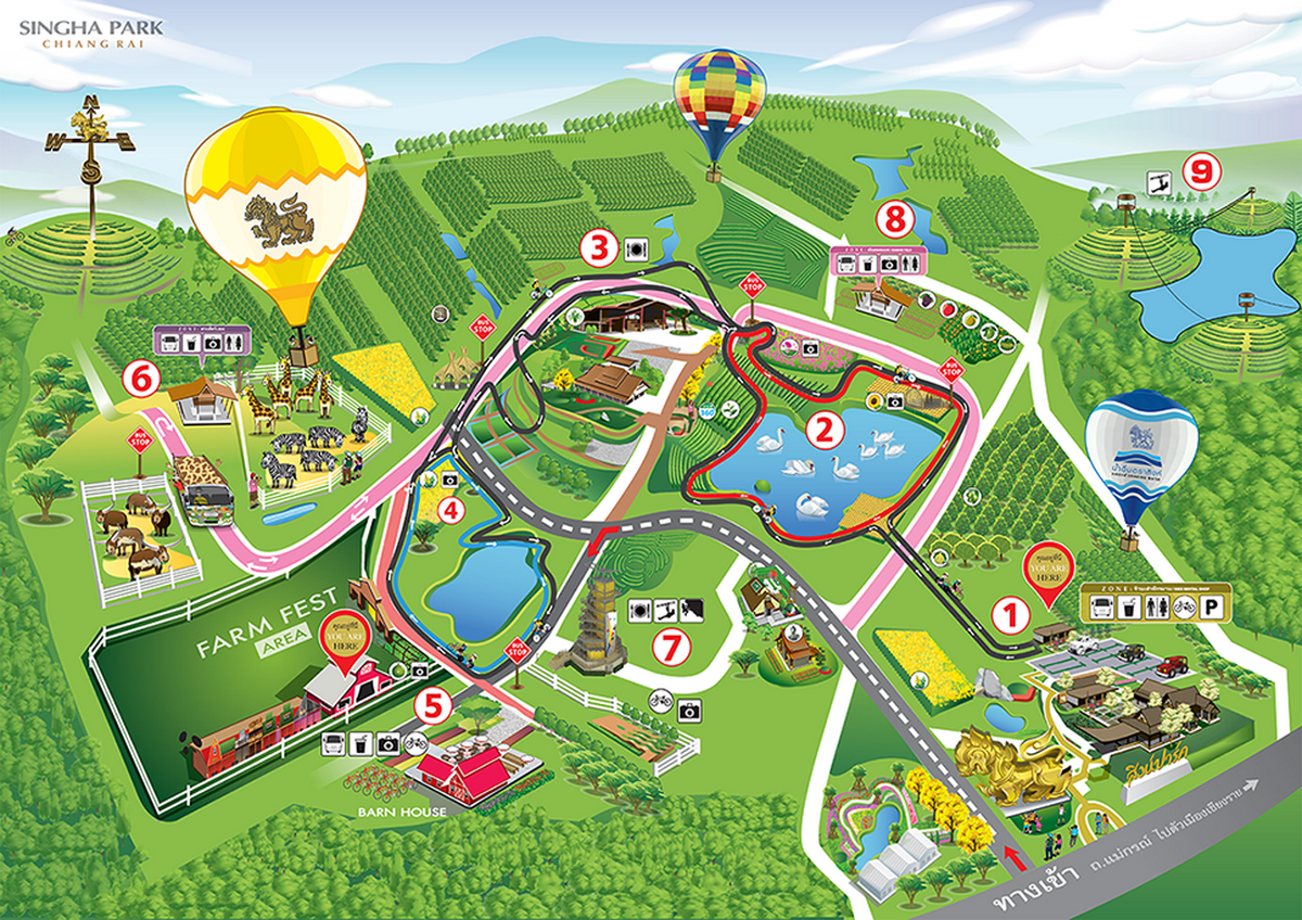 singha park, singha park chiang rai, singha park chiangrai