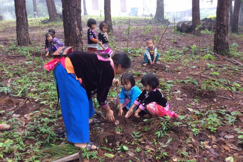 Classroom for Hmong Children in Khun Chang Kian Village