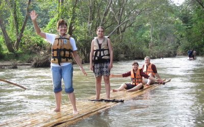 Bamboo Rafting on Mae Wang River
