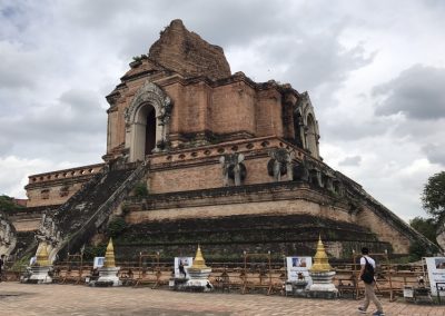 chedi luang temple, wat chedi luang