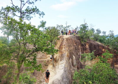 pai canyon, kong lan, sunset in pai, canyon in pai, konglan