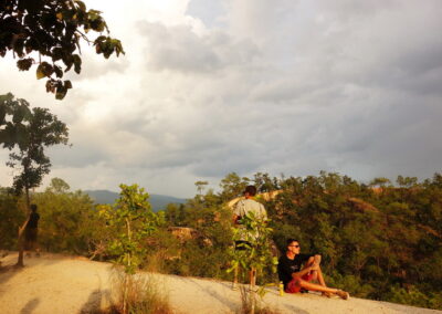 pai canyon, kong lan, sunset in pai, canyon in pai, konglan