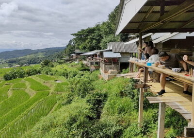 rice terraces ban pa bong piang, ban pa bong piang, mae jam, mae chaem, mae chaem district, mae jam district