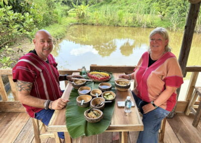 Elephant Family Chiang Rai, half day elephant chiang rai, elephant sanctuary chiang rai, karen ruammit elephant camp, chiang rai elephant bathing tour, elephant experience chiang rai, ethical elephant tour chiang rai, elephant feeding chiang rai, chiang rai elephant half day tour